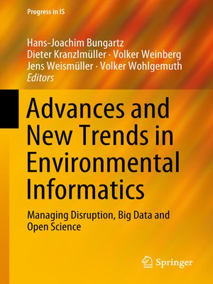 cover image of Advances and New Trends in Environmental Informatics